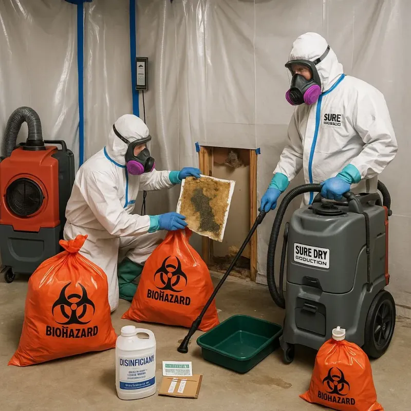 Contaminated Water Handling Protocols process in Sharonville, OH
